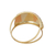 Gold cocktail ring, 'Tricolor Diamonds' - Tricolor 10k Gold Cocktail Ring from Brazil (image 2d) thumbail