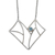 Blue topaz pendant necklace, 'Abstract Butterfly' - Blue Topaz 950 Silver Butterfly Pendant Necklace (image 2a) thumbail
