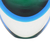 Handblown art glass vase, 'Wave's Tear' - Blue-Green Murano-Inspired Handblown Art Glass Vase (image 2b) thumbail