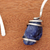 Sodalith-Kragenhalskette - Halsbandhalskette aus blauem Sodalith und Edelstahl