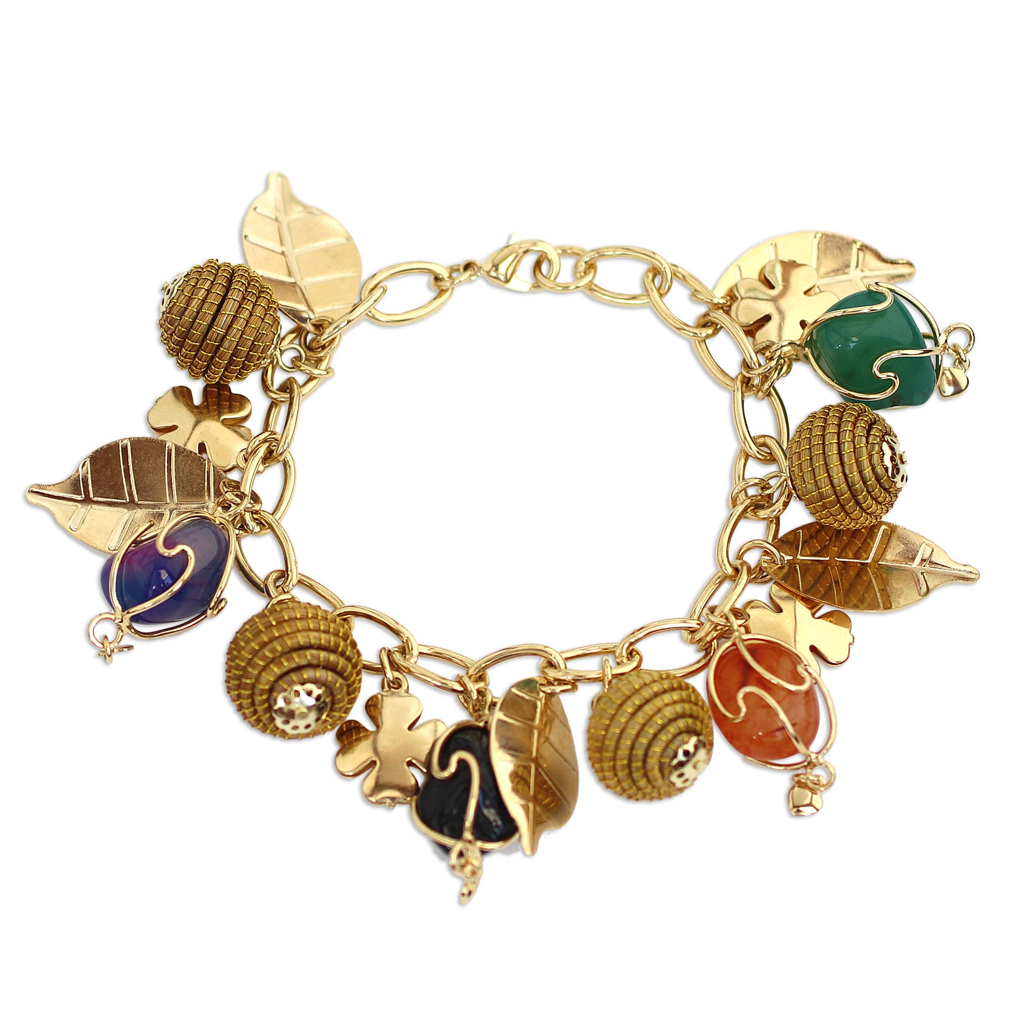 Inherited Chain Charm Bracelet | Mimosa Handcrafted Gold-Filled