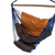 Cotton hammock swing chair, 'Nice Day' (single) - Handmade Cotton Hammock Swing from Brazil (Single) (image 2b) thumbail