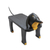 Wood decorative bench, 'Dog Rest' - Handcrafted Wood Dog Shaped Decorative Bench from Brazil