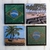 Wood coasters, 'Take Me to Brazil' (set of 4) - Handcrafted Wood Magnetic Coasters from Brazil (Set of 4)