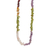 Multi-gemstone beaded necklace, 'Colorful Mists' - Long Multi-Gemstone Beaded Necklace Crafted in Brazil