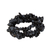 Obsidian beaded stretch bracelets, 'Stormy Trio' (set of 3) - Obsidian Chip Beaded Stretch Bracelets (Set of 3) (image 2d) thumbail