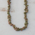 Lange Perlenkette aus Unakit - Lange Halskette mit Unakit-Perlenstrang aus Brasilien