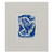 'Peace' - World Peace-themed Signed Block Print Blue Dove from Brazil thumbail