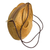 Golden grass sling, 'Golden Links' - Handmade Golden Grass Sling Handbag from Brazil (image 2g) thumbail