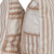 Kissenbezug aus Baumwolle - Patchwork-Kissenbezug aus gestreifter Baumwolle aus Brasilien