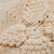 Cotton cushion covers, 'Dream Fields' (pair) - Hand Crocheted Ivory Floral Cotton Cushion Covers (Pair)