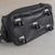 Bolsa de viaje con ruedas de piel extensible - Bolsa de viaje con ruedas de cuero expandible en negro de Brasil
