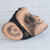 Leather mask, 'Monkey Around' - Handcrafted Realistic Chimpanzee Molded Leather Mask (image 2b) thumbail