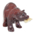 Magnesite sculpture, 'American Grizzly Bear' - Hand-Carved Magnesite Bear Sculpture from Brazil