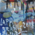 „Party im Carioca-Aquädukt“ – Signiertes expressionistisches Gemälde des Carioca-Aquädukts