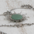 Quartz pendant necklace, 'Sun Rays' - Sun-Themed Green Quartz Pendant Necklace from Brazil (image 2c) thumbail