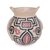 Jarrón decorativo de cerámica, 'Estilo Marajoara' (5,5 pulgadas) - Jarrón decorativo de cerámica hecho a mano de Brasil (5,5 pulgadas)