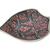 Cuenco decorativo de cerámica (16 pulgadas) - Cuenco decorativo de cerámica en forma de hoja en rojo (16 pulg.)
