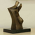 Escultura de bronce - Escultura de bronce de bellas artes abstracta romántica de Brasil