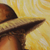 'Bäuerin - Signiertes expressionistisches Gemälde eines Bauern aus Brasilien