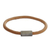 Men's leather cord bracelet, 'Earthen Strength' - Men's Cord Cord Bracelet from Brazil thumbail