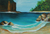 'Ilha Grande' - Signed Impressionist Island Painting from Brazil thumbail