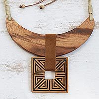 Wood Statement Jewelry