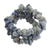 Quartz beaded stretch bracelets, 'Wonders' (set of 3) - Blue Quartz Beaded Stretch Bracelets from Brazil (Set of 3)
