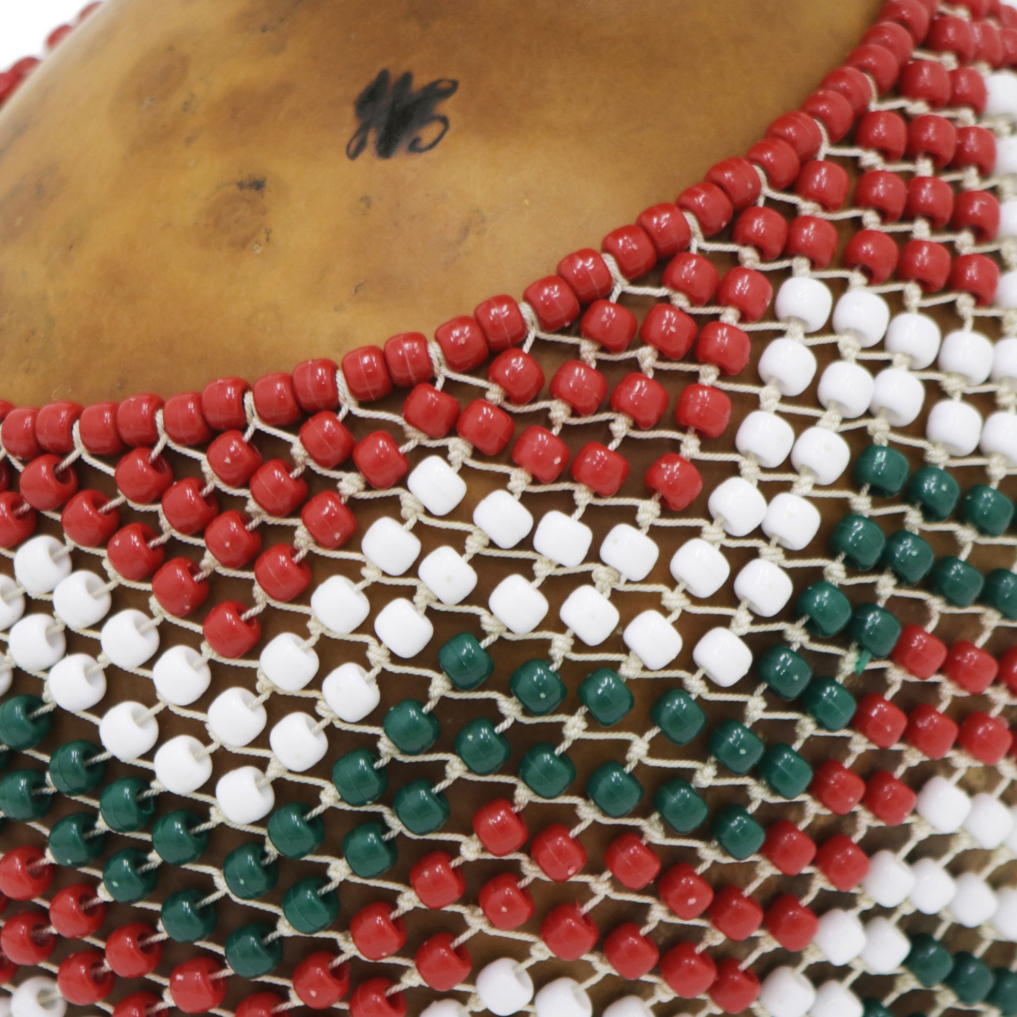 Gourd and Plastic Bead Shekere Percussion Instrument Shekere Music