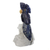 Sodalite and quartz figurine, 'Blue Cockatoo' - Sodalite and Quartz Cockatoo Figurine from Brazil (image 2a) thumbail