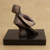 Bronzeskulptur - Künstlerische abstrakte Bronzeskulptur aus Brasilien
