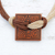 Ceramic pendant necklace, 'Amazon Labyrinth' - Labyrinth Motif Ceramic Pendant Necklace from Brazil (image 2b) thumbail