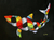Druck, (limitierte Auflage) - Limitierter surrealistischer Hai-Druck aus Brasilien