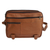 Leather laptop bag, 'Universal in Spice' (double) - Spice Brown Leather Laptop Bag from Brazil (Double)