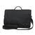 Leather laptop bag, 'Universal in Black' (double) - Black Leather Laptop Bag from Brazil (Double) (image 2a) thumbail