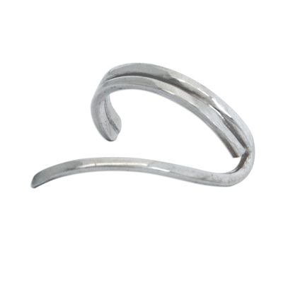 Silver nose cuff, 'Cleopatra' - Artisan Crafted Silver Nose Cuff from Brazil
