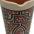 Jarrón decorativo de cerámica, 'Intricate Marajoara' - Jarrón decorativo de cerámica inspirado en Marajoara de Brasil