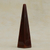 Agate gemstone sculpture, 'Mysterious Obelisk' - Natural Agate Gemstone Sculpture in Brown from Brazil (image 2) thumbail