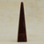 Agate gemstone sculpture, 'Mysterious Obelisk' - Natural Agate Gemstone Sculpture in Brown from Brazil (image 2b) thumbail