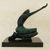 Bronze sculpture, 'Thanking God' - Fine Art Bronze Sculpture of a Figure Kneeling from Brazil