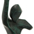Escultura de bronce - Escultura de bronce de bellas artes de una figura arrodillada de Brasil
