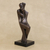 Escultura de bronce, 'Romance' - Escultura romántica de bronce de Bellas Artes de Brasil