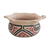 Dekorative Vase aus Keramik, 'Marajoara-Schildkröte' (4 Zoll) - Keramik-Dekorvase mit Schildkrötenmotiv (4 in.)