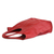 Leather handbag, 'Crimson Fashion' - Crimson Leather Handbag with Coin Purse from Brazil (image 2c) thumbail
