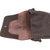 Leather sling, 'Modern Essentials in Espresso' - Espresso Brown Leather Brass Accent Rectangular Sling