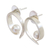 Cultured pearl drop earrings, 'Swirl Glow' - Modern Cultured Pearl Drop Earrings Crafted in Brazil