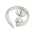 Cultured pearl drop earrings, 'Swirl Glow' - Modern Cultured Pearl Drop Earrings Crafted in Brazil (image 2d) thumbail