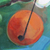 'The Champion' - Signed Expressionist Golf Painting from Brazil (image 2b) thumbail
