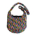 Soda pop-top bucket bag, 'Eco Rainbow' - Rainbow-Hued Soda Pop-Top Bucket Bag from Brazil thumbail