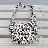 Grey Upcycled Handbags